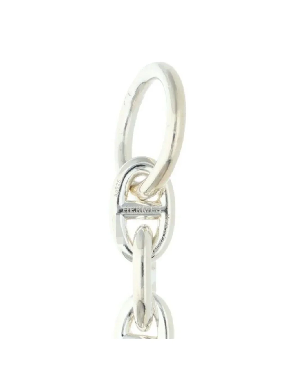 Hermes Chaine D'ancre PM Silver Choker Necklace PM